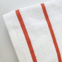 Toalha Summer Branco Laranja